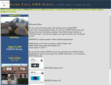Tablet Screenshot of oceanstatebmwriders.com